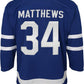 NHL Toddler Player Premier Jersey Home Auston Matthews Maple Leafs