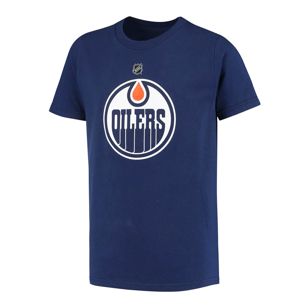NHL Youth T-Shirt Primary Logo Oilers