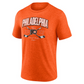 NHL T-Shirt Vintage Heather Distressed Cross Sticks Flyers