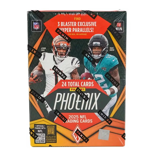 NFL Panini Phonix Football Trading Cards 2025 Blaster Box