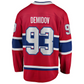 NHL Player Replica Breakaway Jersey Home Ivan Demidov Canadiens