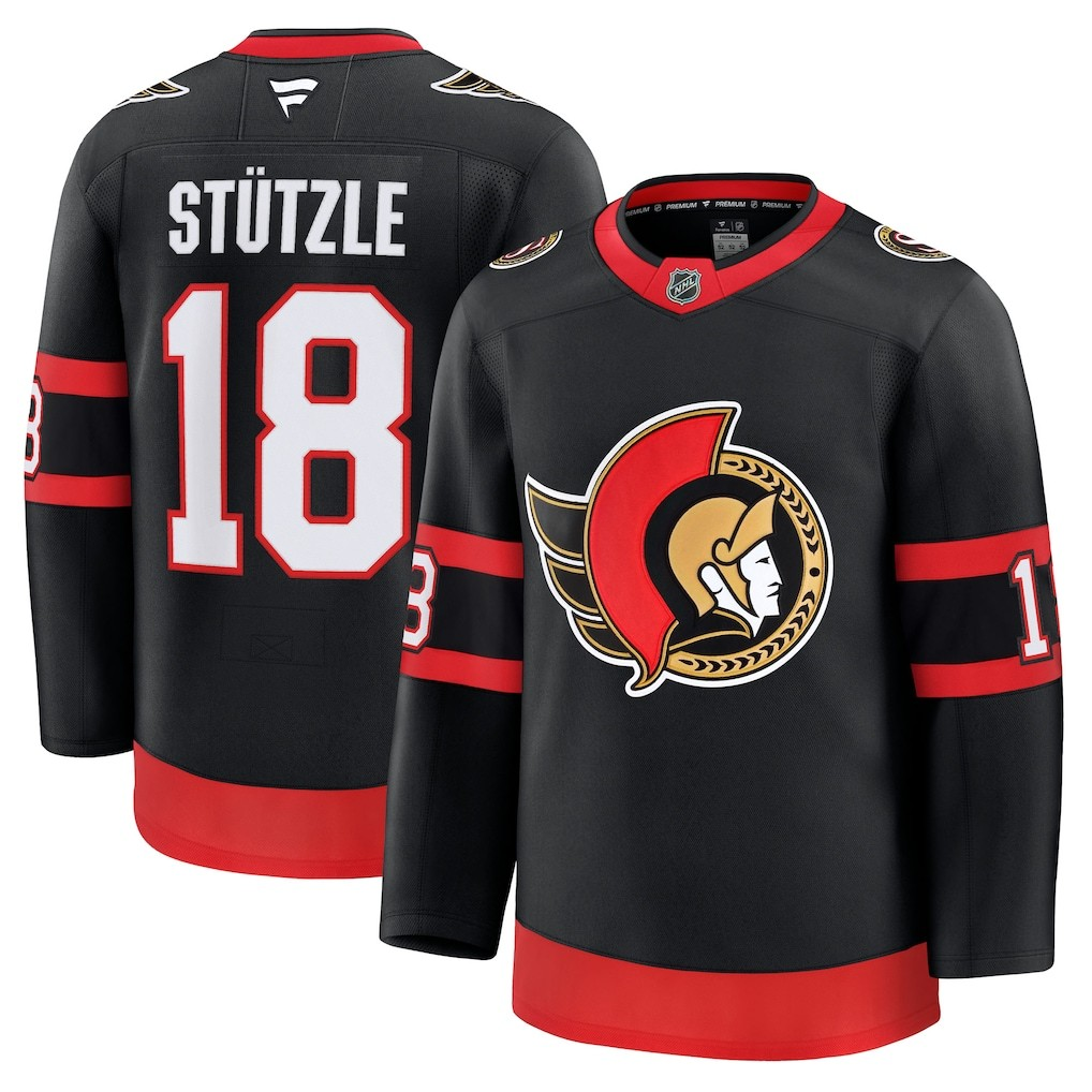 NHL Player Premium Jersey Home Tim Stützle Senators