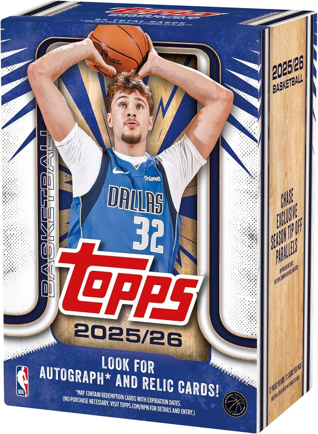 NBA 2025-26 Topps Series 1 Trading Cards (Blaster Box)