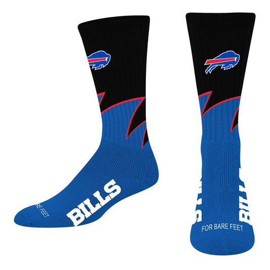 NFL Socks Black Wave Large Bills