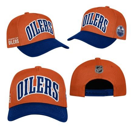 NHL Youth Snapback MVP Pro Pinch Oilers