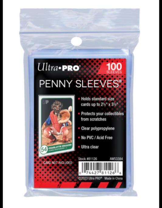 Ultra Pro Card Sleeves Clear 100 Pack