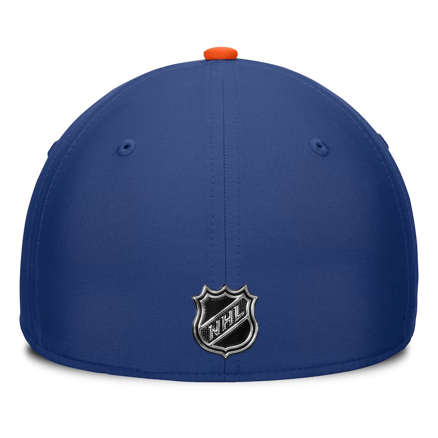 NHL Hat Structured Stretch Authentic Pro Rink Flex Two Tone 2024 Oilers