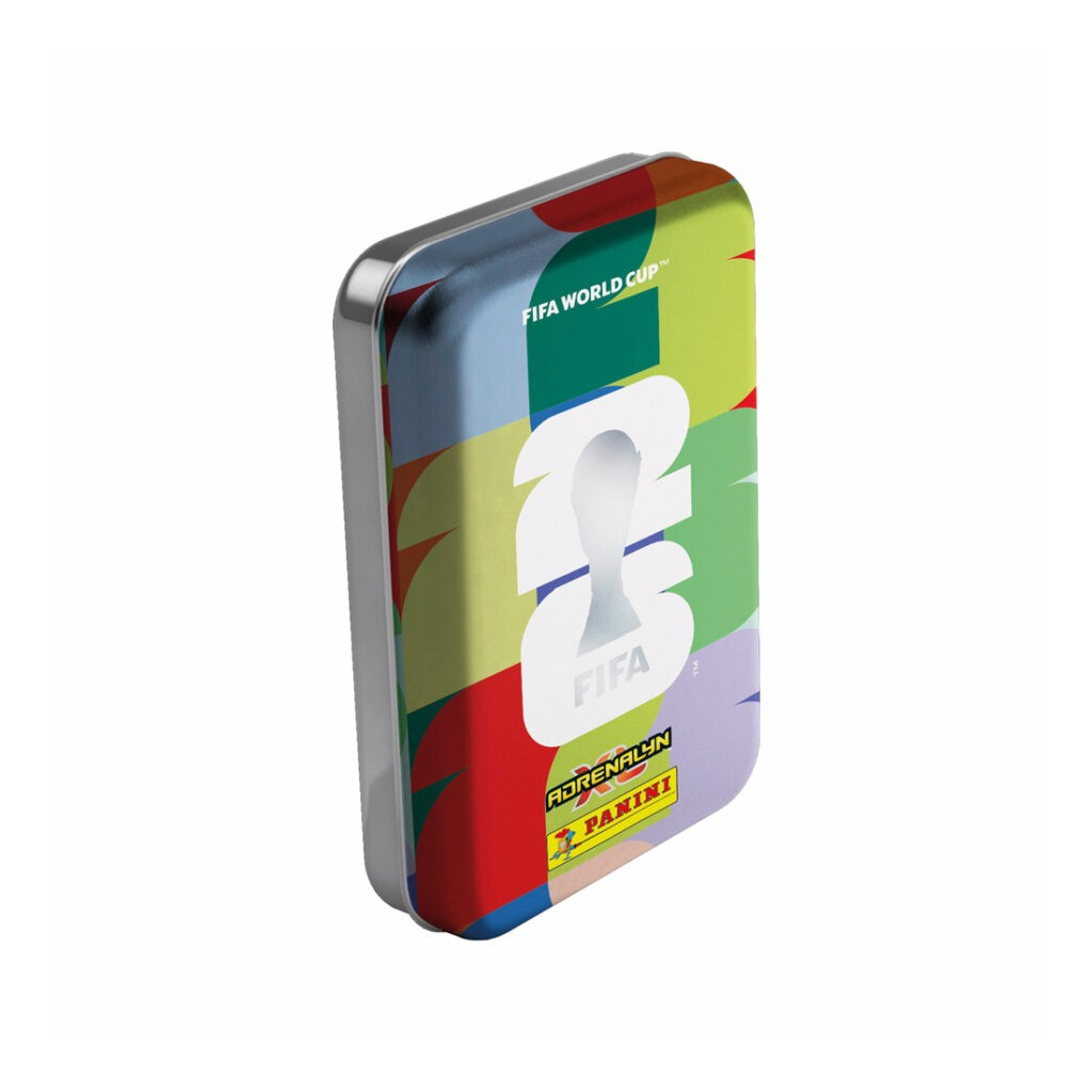 Panini Adrenalyn XL Trading Cards FIFA World Cup 2026 Pocket Tin (35 CARDS + 3 LE)