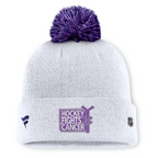 NHL Knit Hat Authentic Pro Rink Cuffed with Pom Hockey Fights Cancer Senators