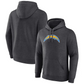 NFL Hoodie Charcoal Primary Logo Chargers