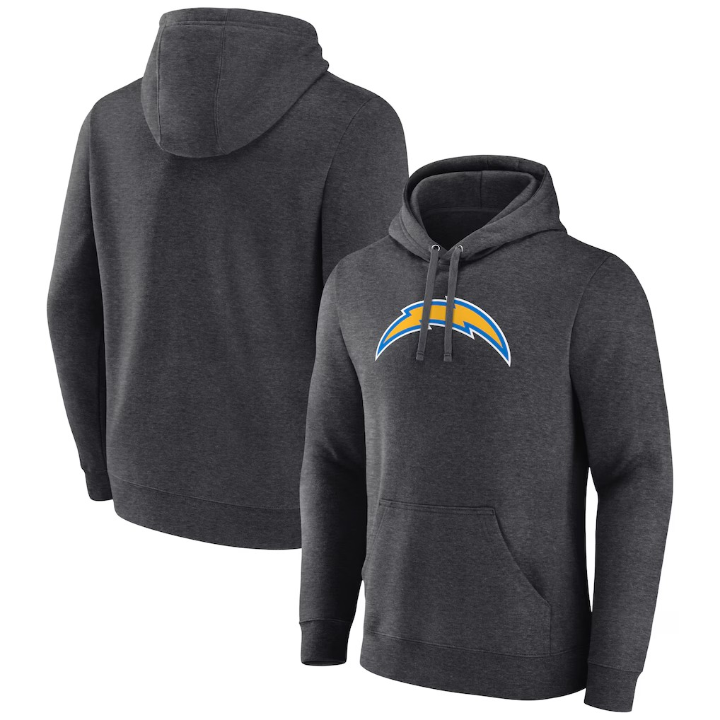 NFL Hoodie Charcoal Primary Logo Chargers