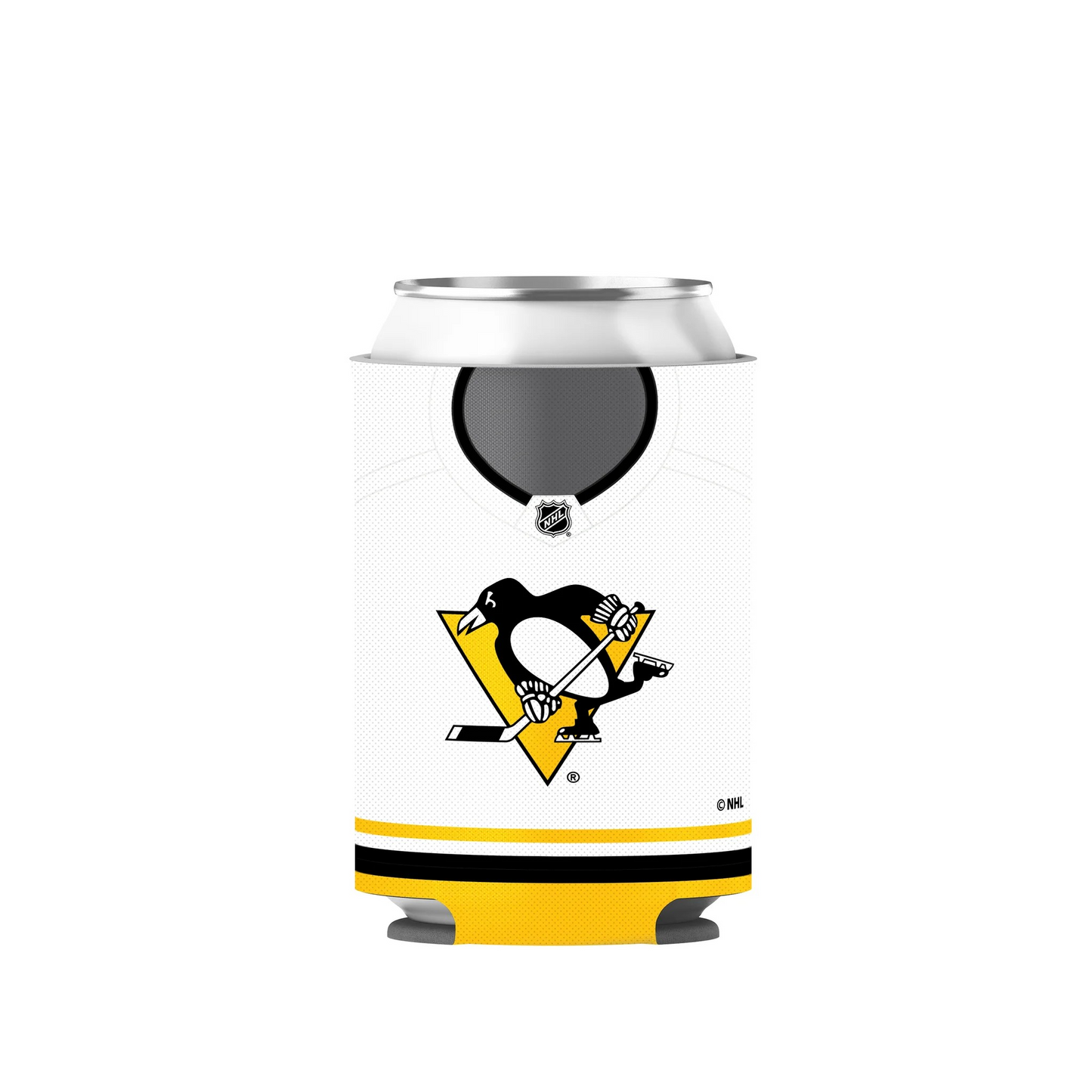 NHL Reversable Neoprene Can Cooler Penguins