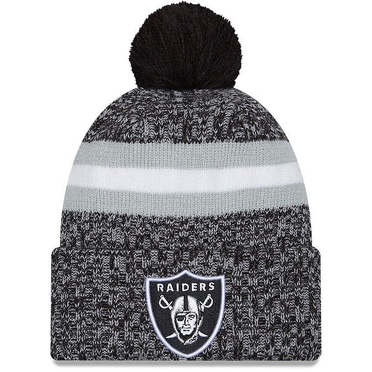 NFL Youth Knit Hat 2023 Sport Black Raiders