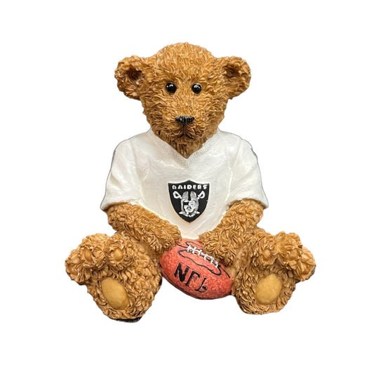 NFL Mini Ceramic Figurine Powerplay Teddies Raiders