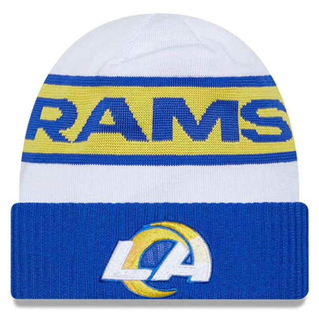 NFL Knit Hat Sideline Tech Cuffed Team 2023 Rams