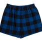 NHL PJ Shorts Buffalo Plaid Rangers