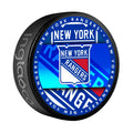 NHL Puck Souvenir Collector Medallion Rangers