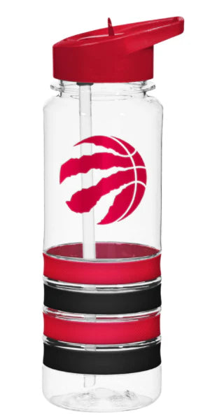 NBA Water Bottle 25oz. Banded Raptors