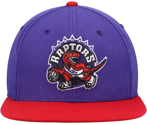 NBA Youth Hat Snapback Dino Two Tone Raptors
