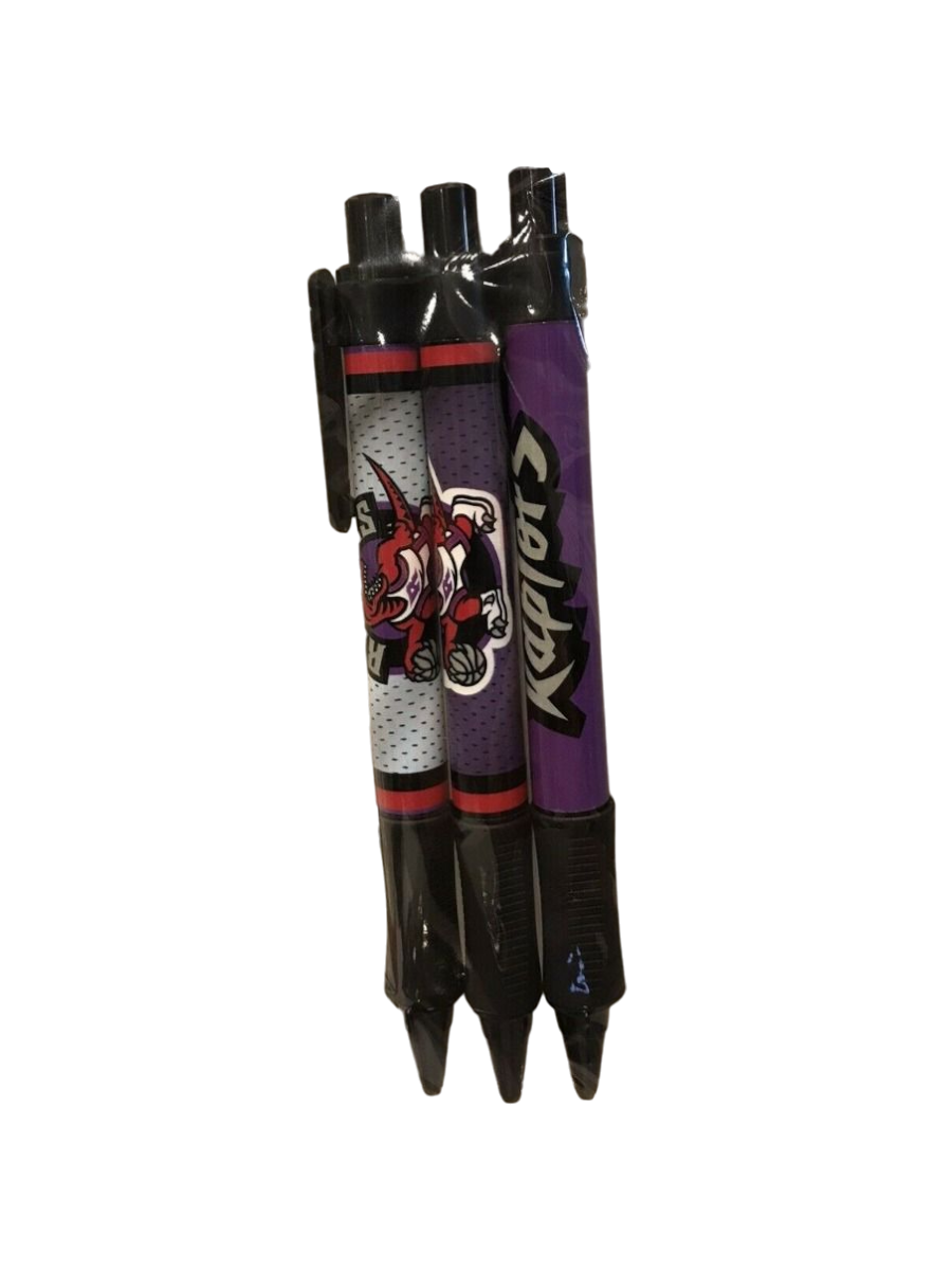 NBA Pen Soft Grip Set Raptors
