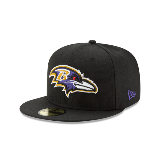 NFL Hat 5950 Basic Ravens (Black)