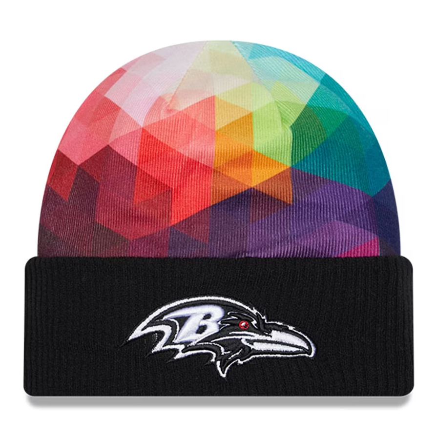 NFL Knit Hat Crucial Catch 2023 Ravens