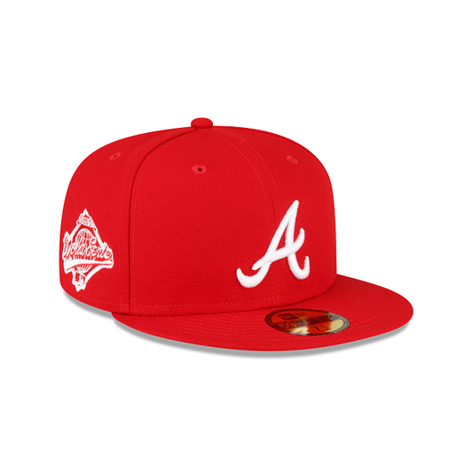 MLB Hat 5950 World Series 1995 Braves (Scarlet Red)