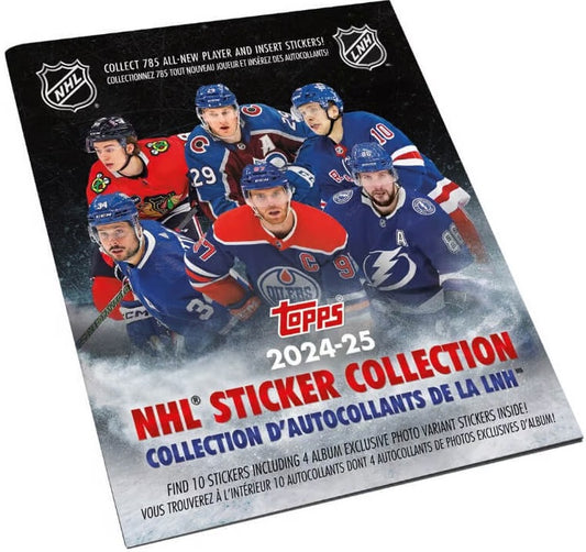 NHL Topps Sticker Album 2024-25