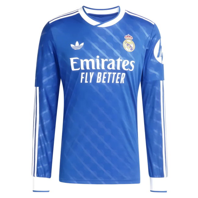 La Liga Long Sleeve Jersey Third 2025-26 CF Real Madrid