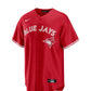 MLB Replica Jersey Blank Alt Red Canada Day Blue Jays