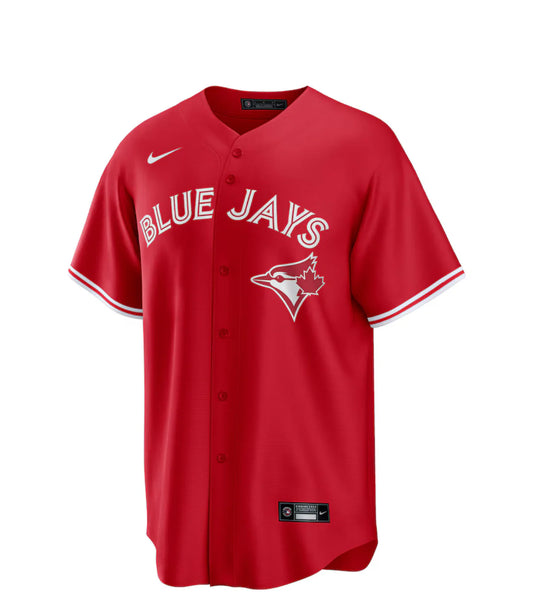 MLB Replica Jersey Blank Alt Red Canada Day Blue Jays