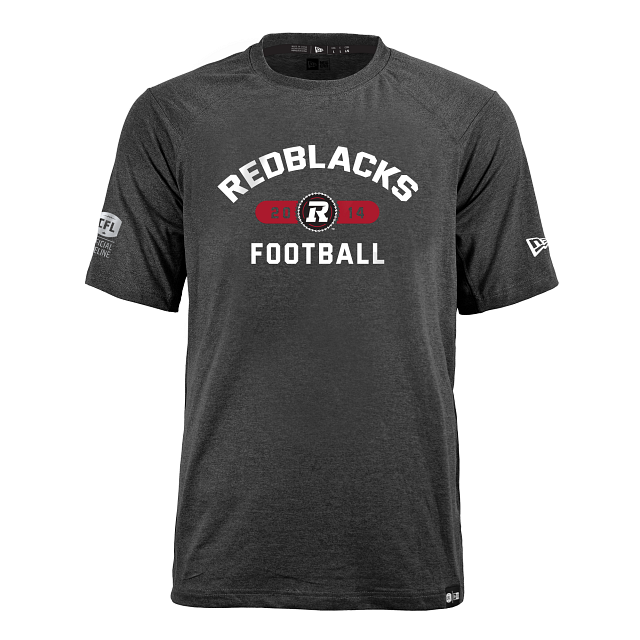 CFL T-Shirt Sideline 2022 Impact Arch Redblacks (Black)