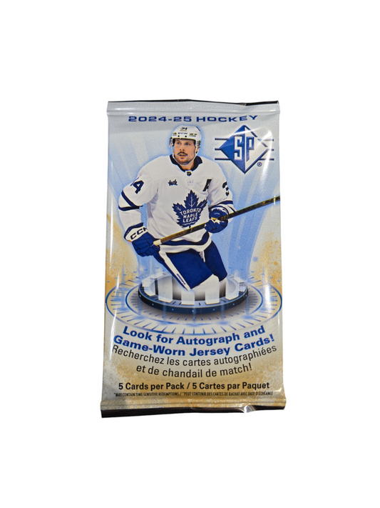 NHL Hockey Cards SP Upper Deck 2024-25 (Single Pack)