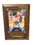 NHL Collectible Plaque with Card 4x6 Signature Nick Suzuki Canadiens