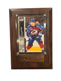 NHL Collectible Plaque with Card 4x6 Black and White Cale Makar Avalanche