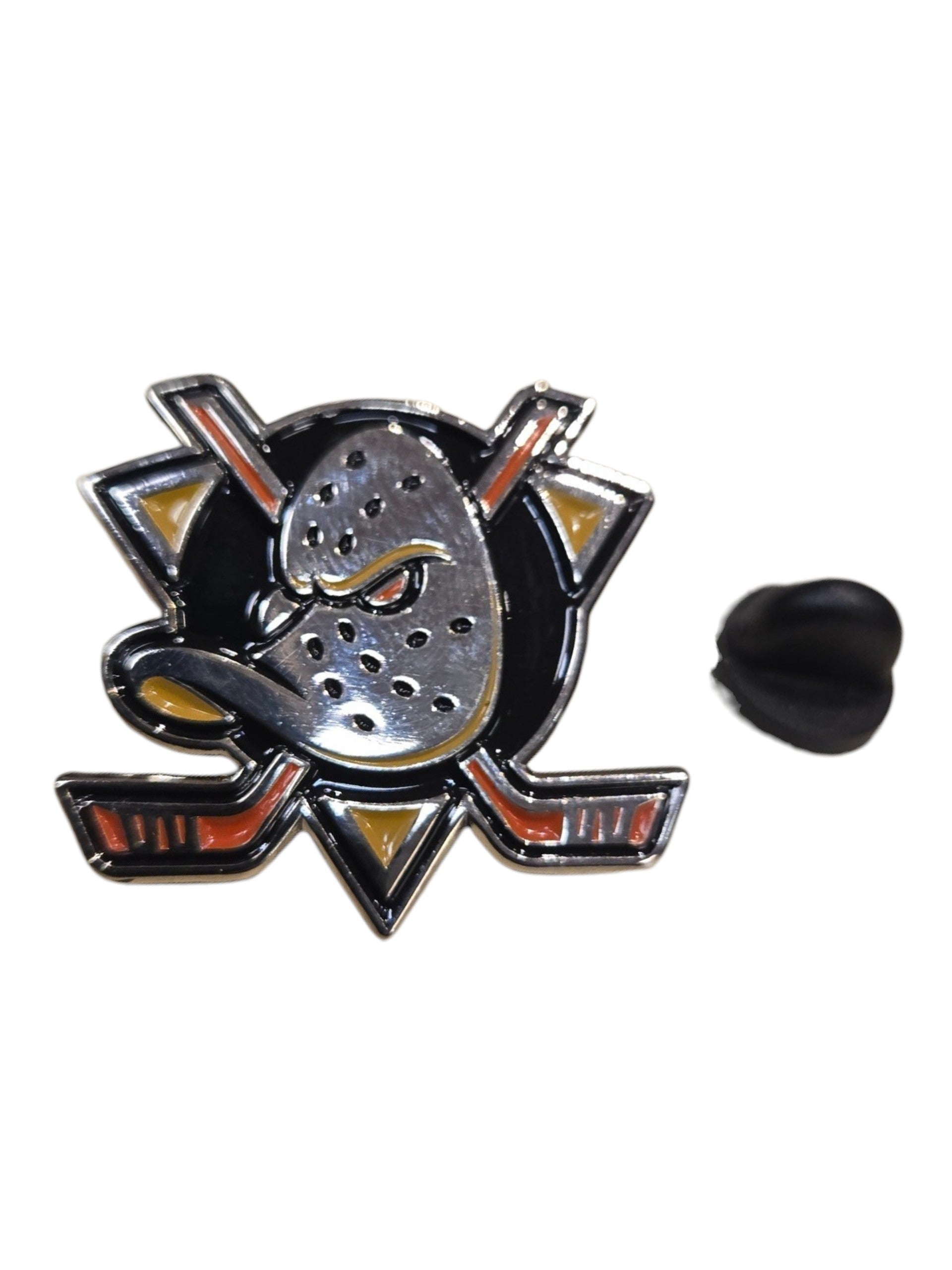 NHL Lapel Pin Embossed Logo Ducks (New Logo)