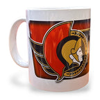 NHL Coffee Mug Subl. 11 Oz C-Handle White Senators