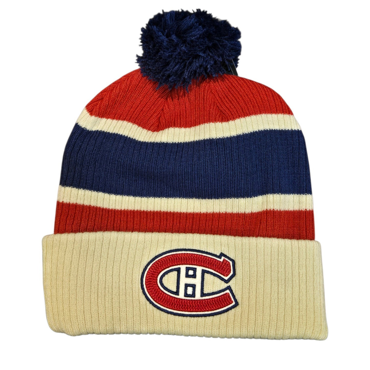 NHL Knit Hat Cuffed W/Pom Authentic Pro Heritage Classic 2026 Canadiens