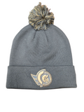 NHL Knit Hat Authentic Pro Rink Cuffed with Pom Military Appreciation Senators