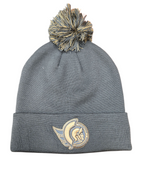 NHL Knit Hat Authentic Pro Rink Cuffed with Pom Military Appreciation Senators