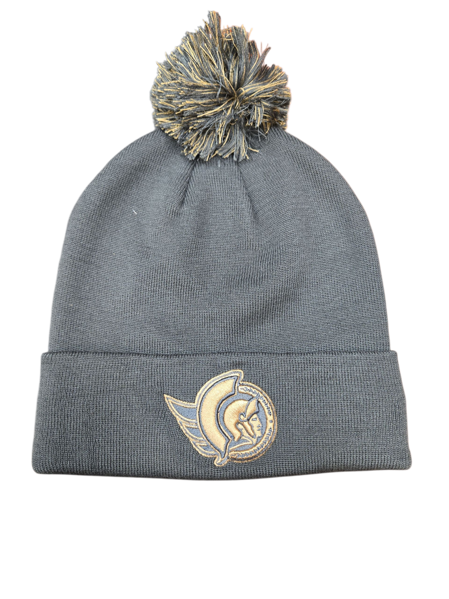 NHL Knit Hat Authentic Pro Rink Cuffed with Pom Military Appreciation Senators