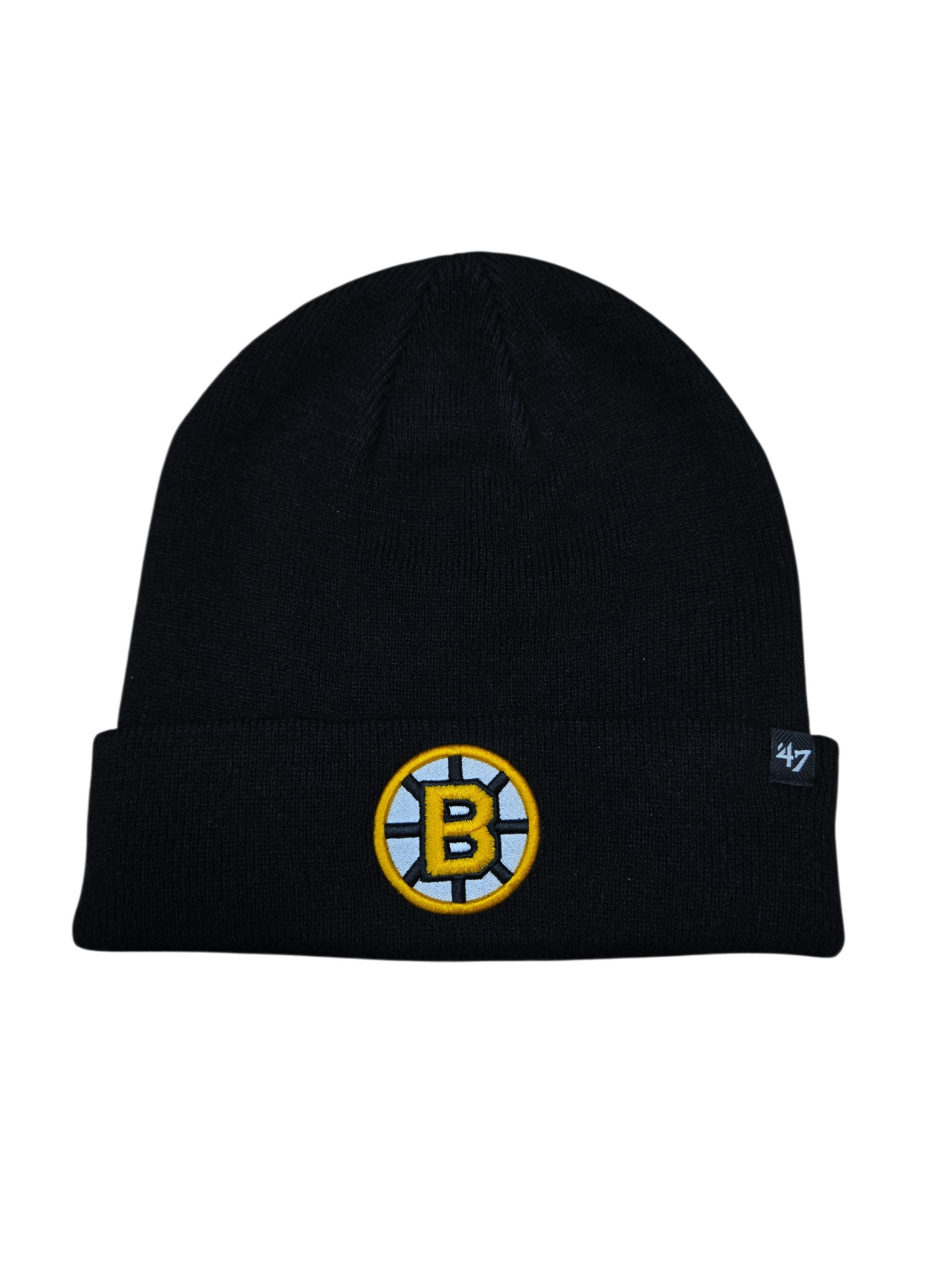 NHL Knit Hat Raised Cuff Bruins