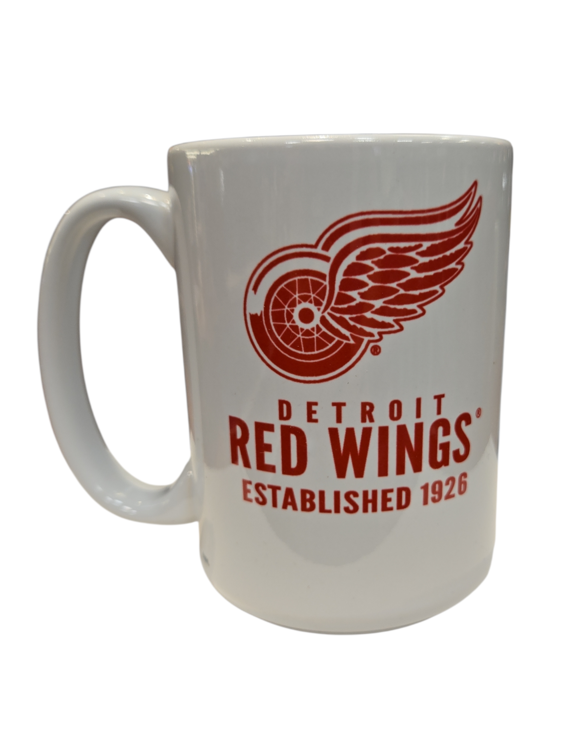 NHL Coffee Mug 15oz Logos To History Red Wings