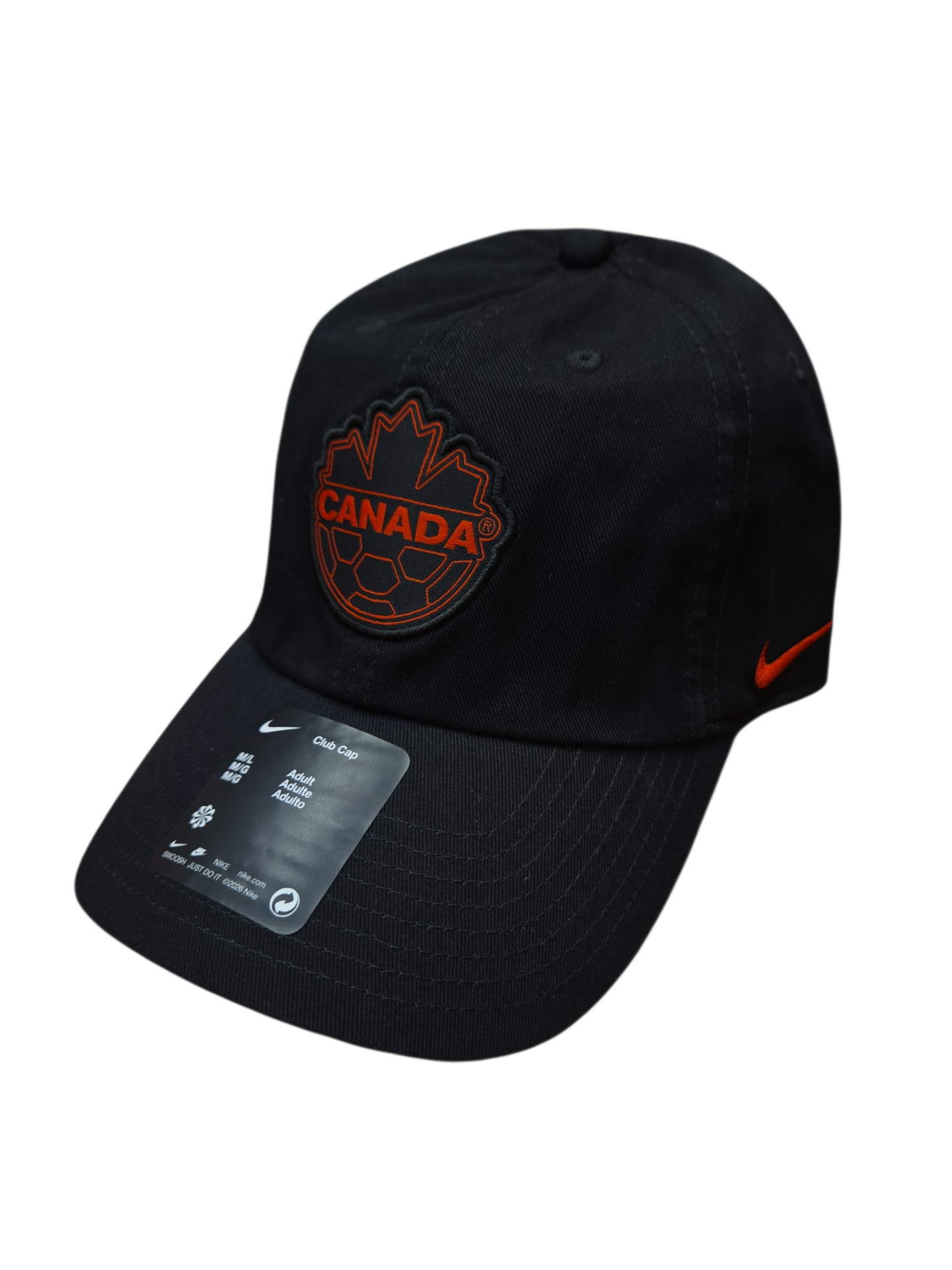 Soccer Canada Hat Adjustable Club Cap Team Canada