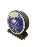 Puck Display Stand Silver, Gold, Blue