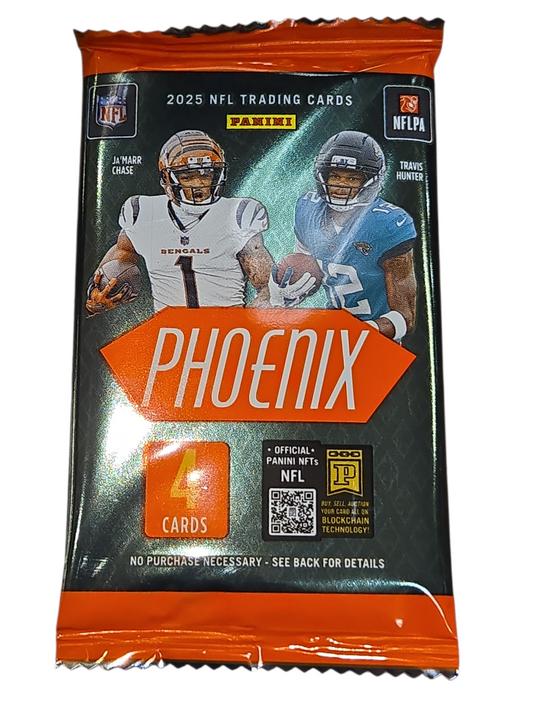 NFL Panini Phonix Football Trading Cards 2025 (Single Pack)
