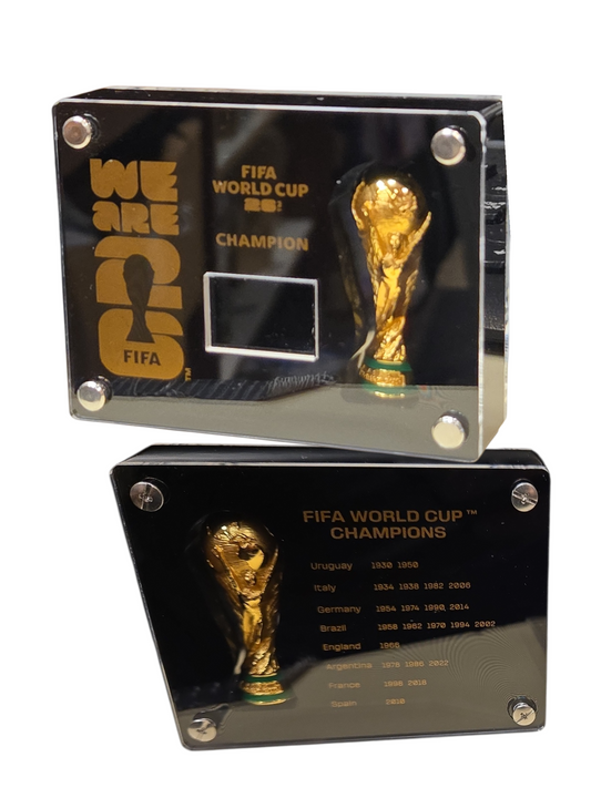 FIFA World Cup Replica Trophy 3D Champion Trophy DIY Flag