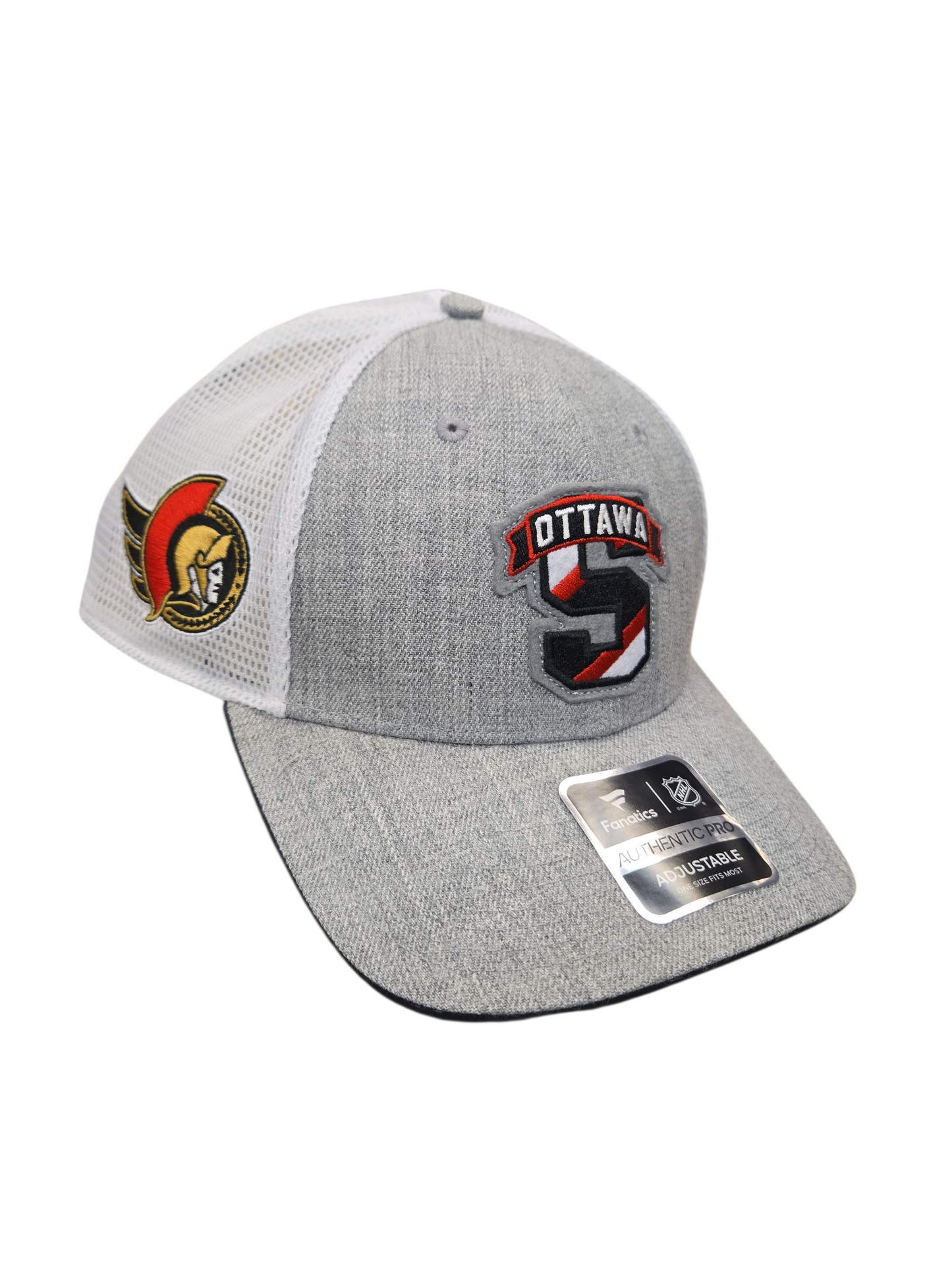NHL Hat Adjustable Mesh Back Draft Podium 2025 Senators