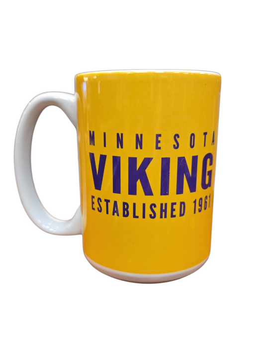 NFL Coffee Mug 15oz Logos To History Vikings