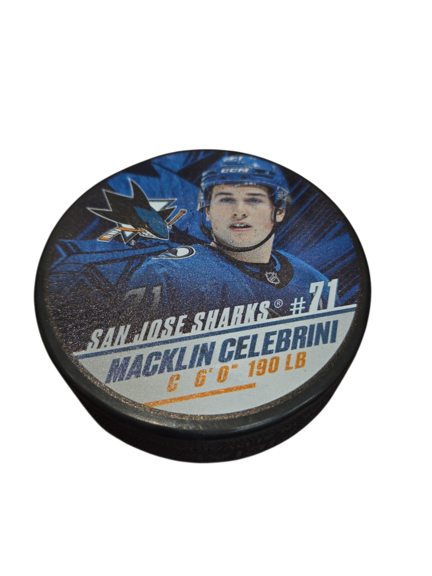 NHL Player Puck Stats Macklin Celebrini Sharks